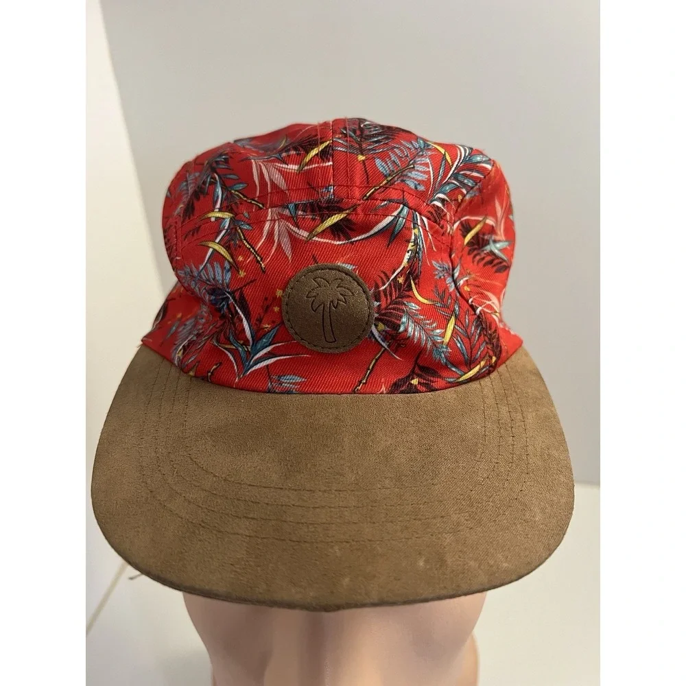 Wonder Nation Youth Summer Hat  Palm Trees Multicolor   Baseball Cap Adjustable